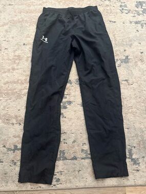 Men's UnderArmour Black Athletic Crepe Joggers with inner mesh Size Large